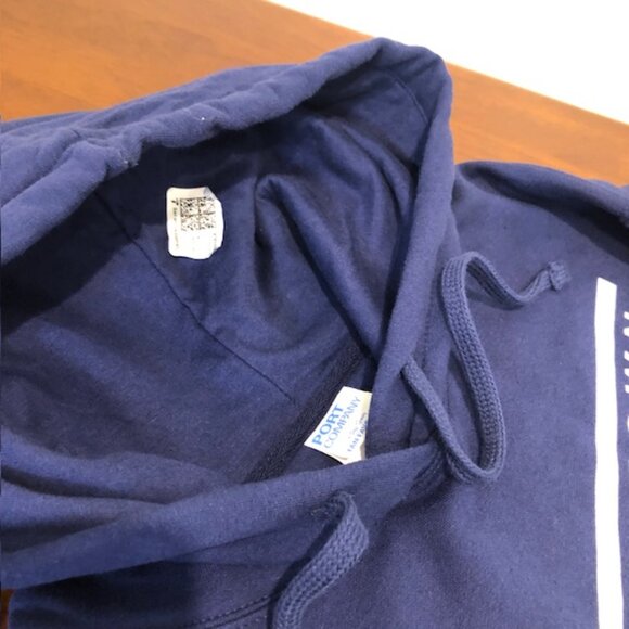 Georgetown Hoyas Unisex Blue Classic Hoodie Size L. - Picture 7 of 16